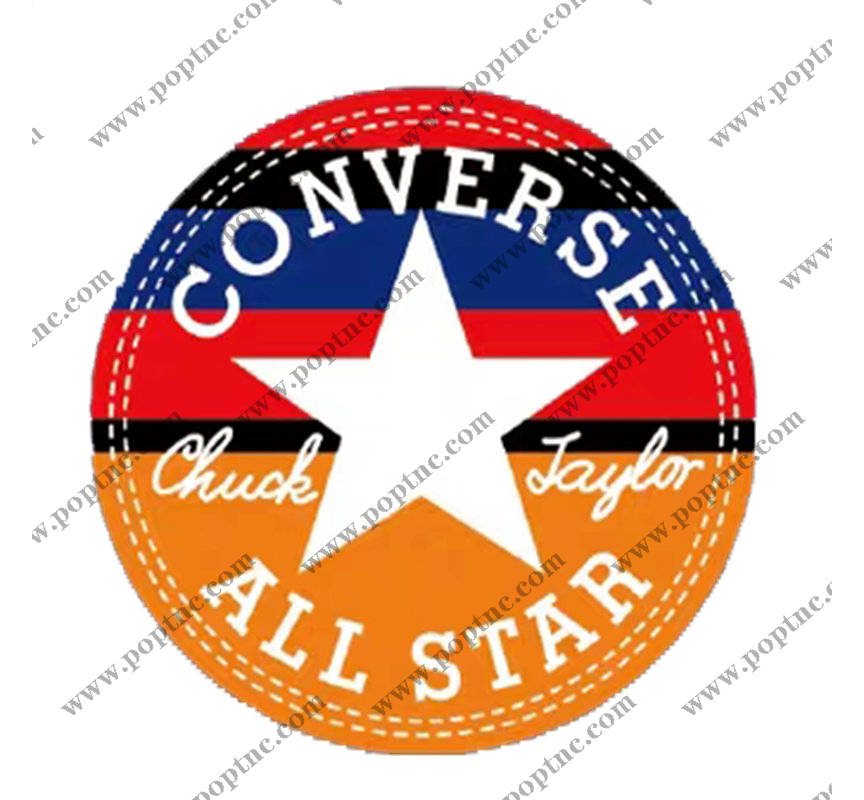 经典Converse Chuck Taylor All Star裁片印花服装印花