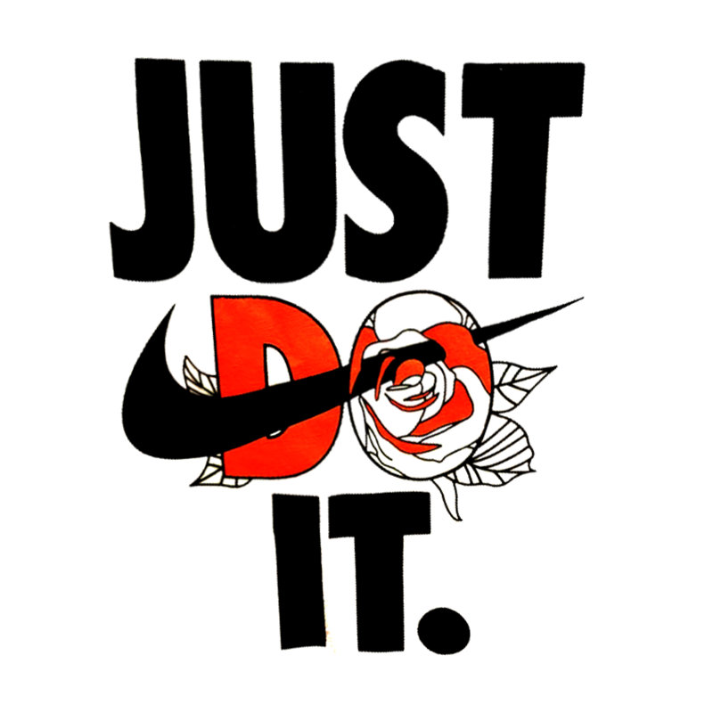 创意裁片印花服装：Just Do It. 个性时尚设计