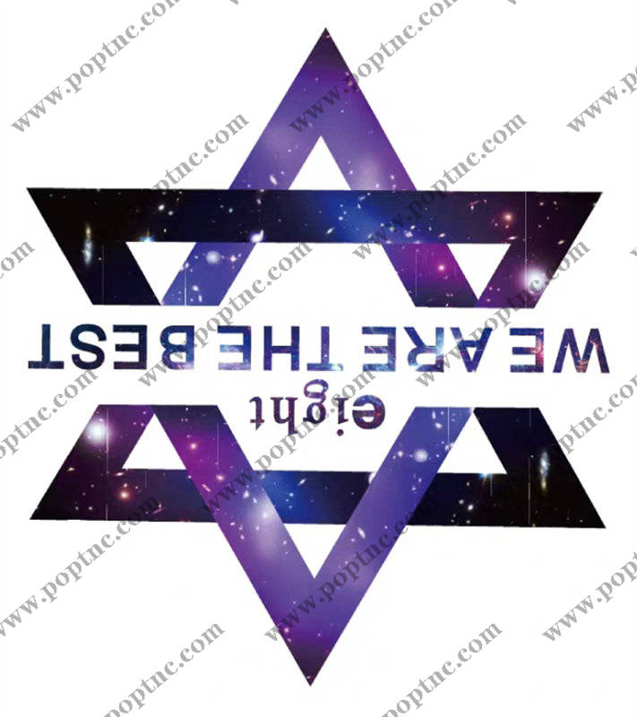 时尚星空裁片印花服装 打造独特个性风格