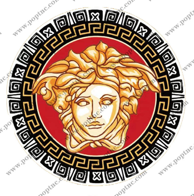 古典希腊风格裁片印花服装,展现独特艺术魅力