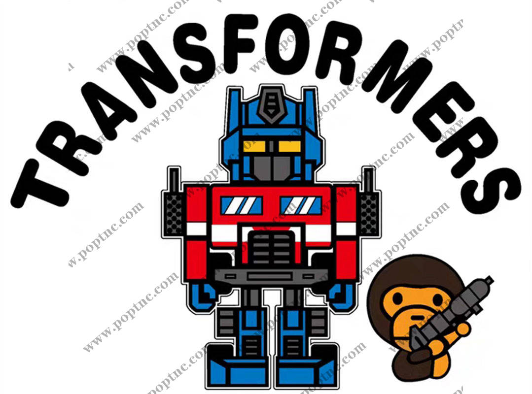 经典变形金刚裁片印花服装:复古风格与现代时尚的完美结合