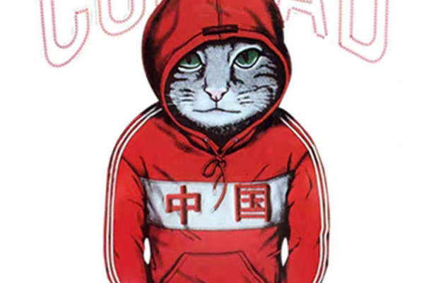 创意猫头鹰裁片印花服装,展现中国风时尚魅力