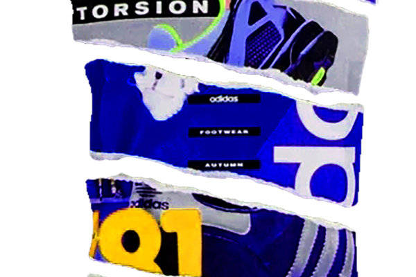 秋季新款adidas服装印花裁片，时尚运动风格