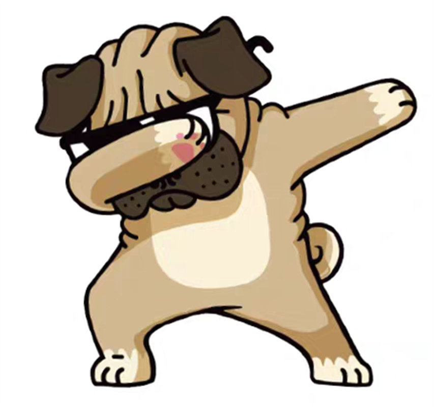 可爱卡通狗裁片印花服装,趣味时尚的宠物风格设计