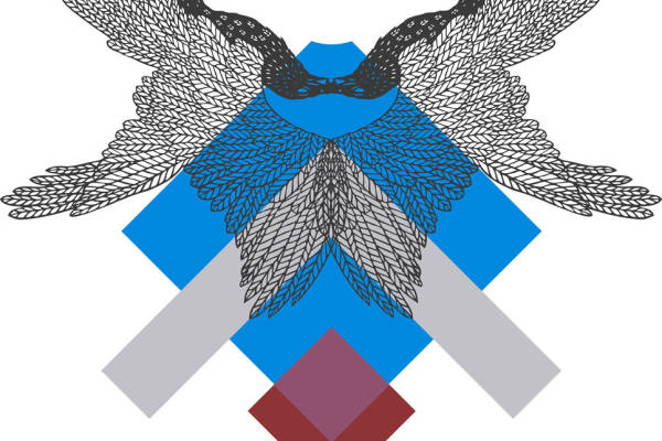 时尚鹰形裁片印花服装：展现个性与力量