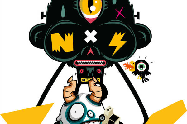 独特街头风格裁片印花服装，展现个性时尚