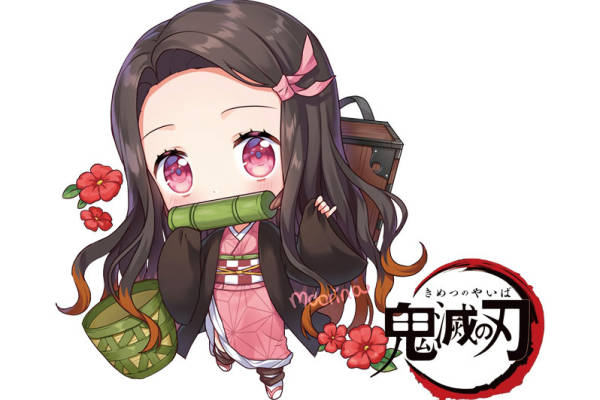 动漫风格可爱女孩裁片印花服装印花设计