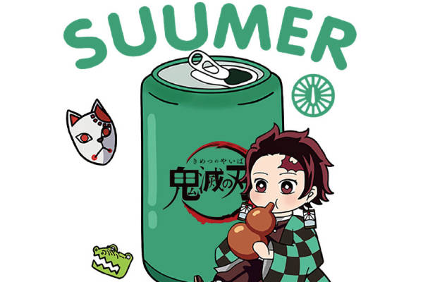 夏季清凉风格裁片印花服装印花设计