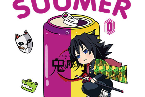 夏日限定款动漫裁片印花服装印花设计