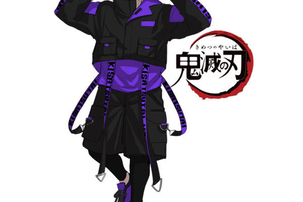 鬼灭之刃主题裁片印花服装印花设计