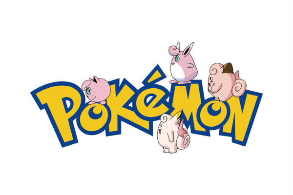 创意卡通裁片印花服装 可爱宝可梦图案服装印花设计