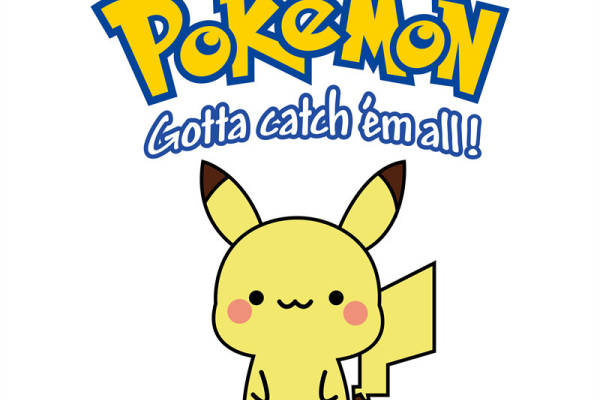 经典卡通角色皮卡丘裁片印花服装印花设计