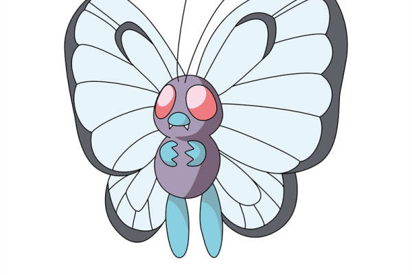 时尚卡通蝴蝶裁片印花服装 可爱风格服装印花设计