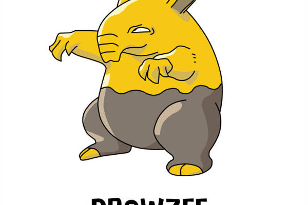 创意卡通裁片印花服装印花设计，趣味动物图案