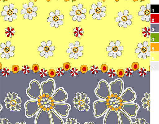 2023年新款金昌印花花型:时尚面料印花与服装印花设计