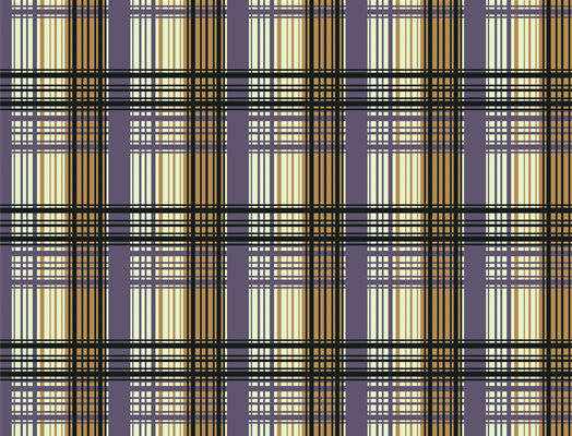 经典格子图案服装印花面料 时尚复古风格设计