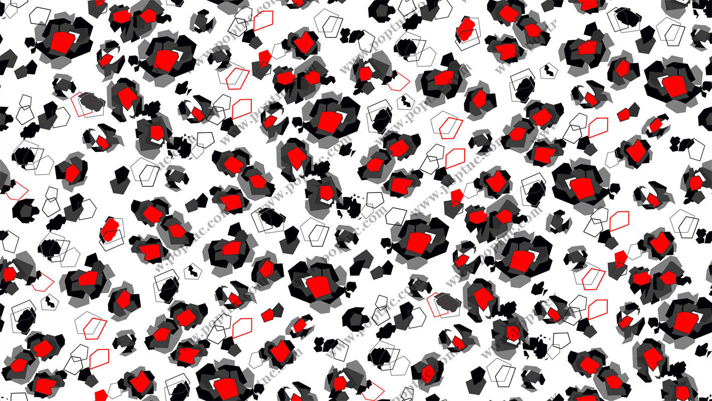 抽象几何图案服装印花面料设计