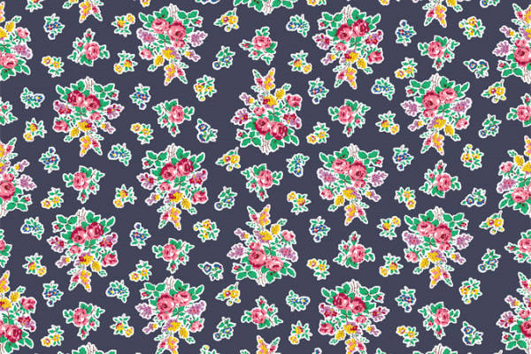 时尚花卉图案面料印花，经典服装印花设计
