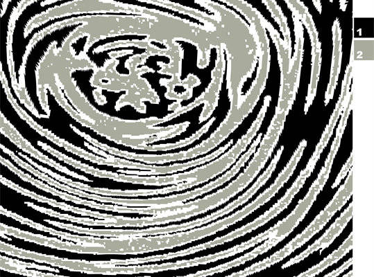 经典黑白漩涡图案面料印花服装印花设计