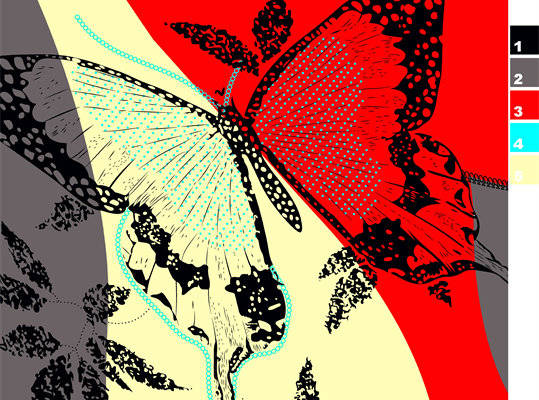 时尚潮流:金昌印花花型服装印花面料设计