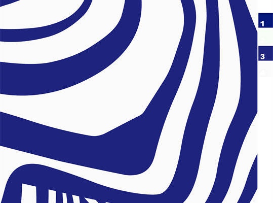 抽象艺术风格蓝色服装印花面料设计