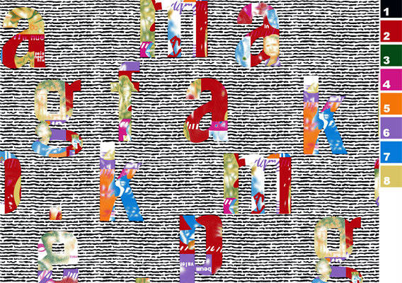 2023年新款时尚面料印花图案，服装印花设计趋势