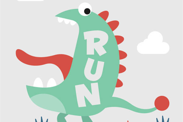 趣味恐龙裁片印花服装，活力四射的儿童时尚选择