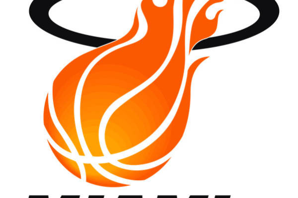 迈阿密热火队裁片印花服装印花设计