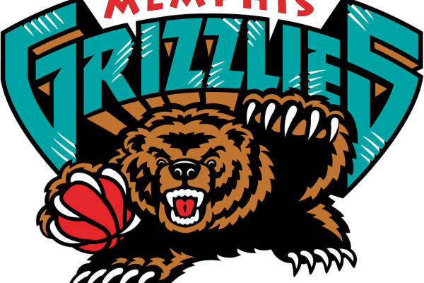 孟菲斯灰熊队裁片印花服装印花设计