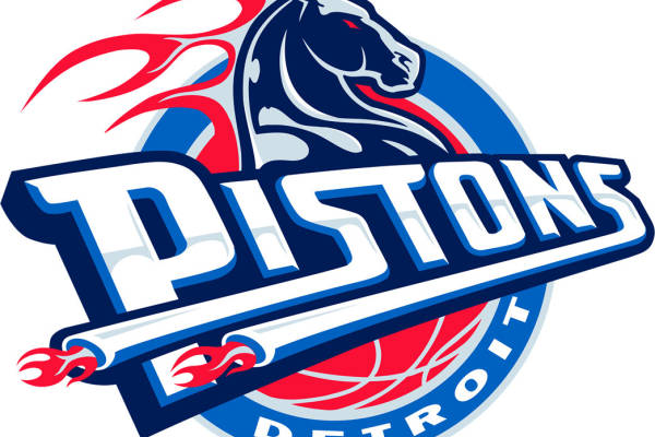 底特律活塞队裁片印花服装印花设计