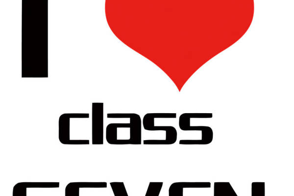 时尚个性服装印花：我爱七班裁片印花T恤