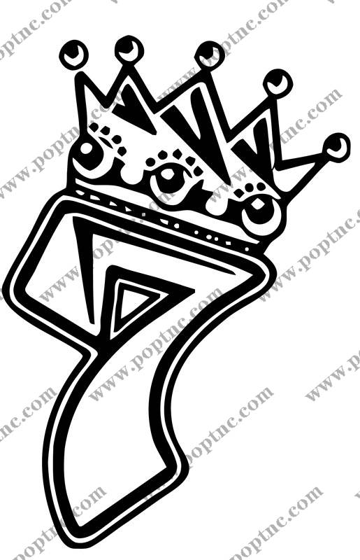 时尚皇冠裁片印花服装,展现独特个性的服装印花设计