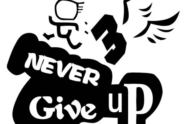 励志裁片印花服装：永不放弃的精神象征