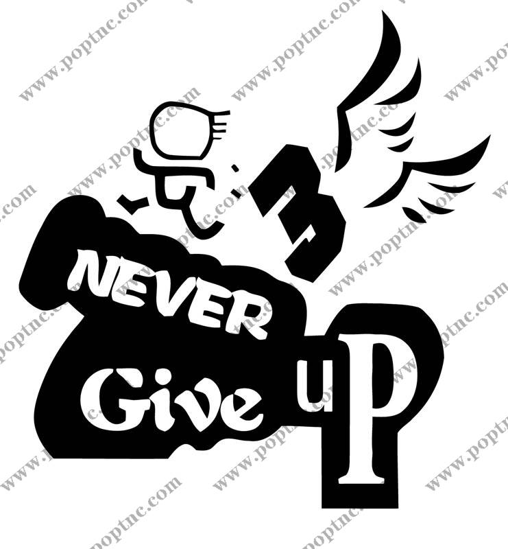 励志裁片印花服装:永不放弃的精神象征