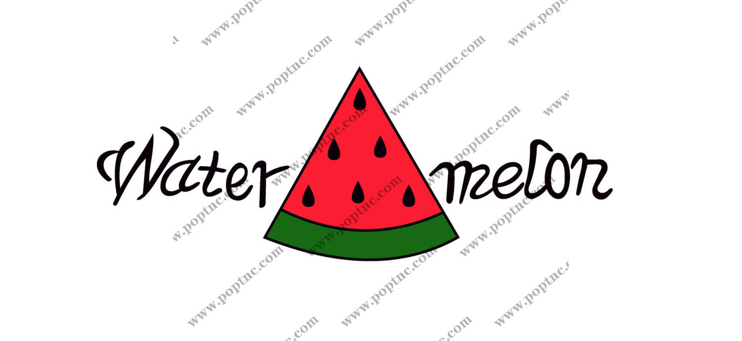 清新西瓜裁片印花服装 夏日必备时尚单品