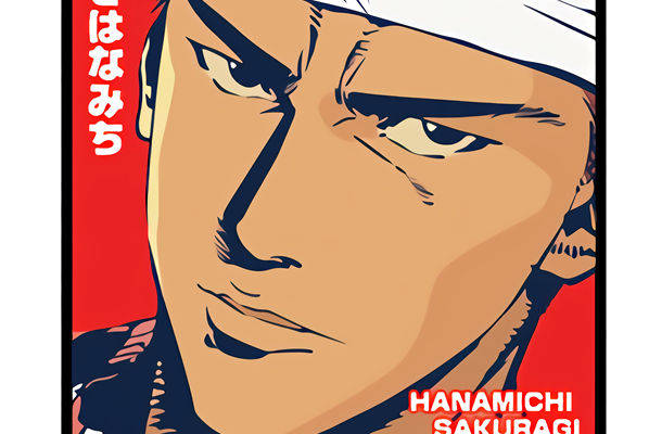 经典篮球动漫裁片印花服装：樱木花道主题时尚设计