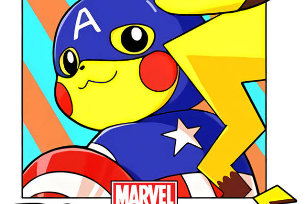 创意皮卡丘裁片印花服装,展现个性时尚风格