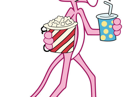 趣味粉色老鼠裁片印花服装,打造可爱休闲风格