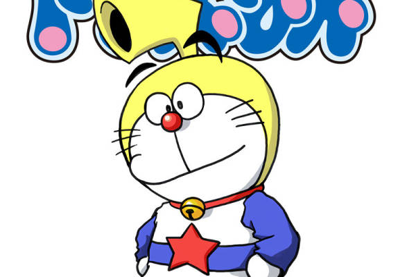 哆啦A梦主题裁片印花服装印花设计,经典卡通形象