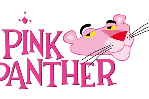 时尚粉色豹子裁片印花服装印花设计