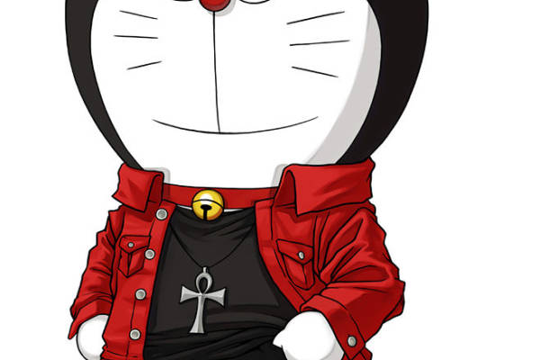 时尚潮流卡通角色裁片印花服装印花设计