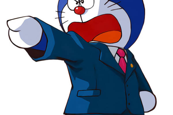 经典卡通角色商务风格裁片印花服装