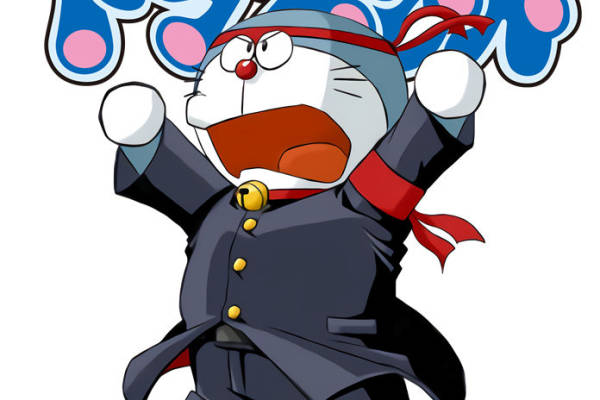 哆啦A梦裁片印花服装印花设计,经典卡通角色时尚搭配