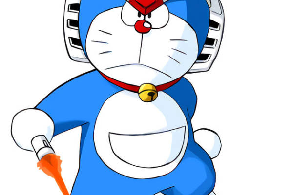 创意卡通裁片印花服装：哆啦A梦与高达的完美融合