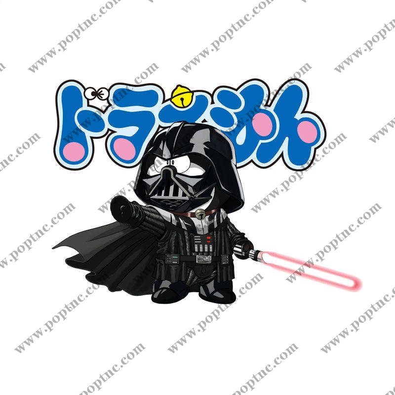 创意星球大战主题裁片印花服装,打造个性潮流服饰