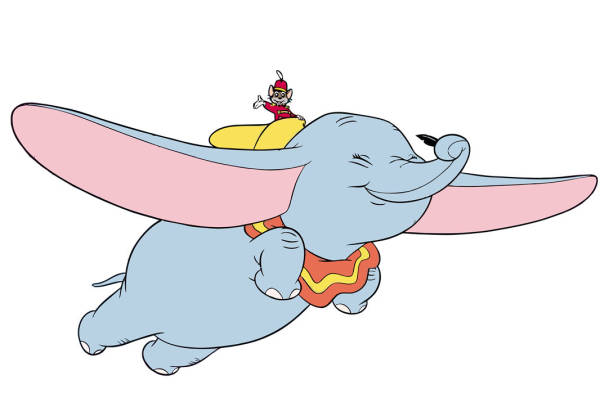 经典卡通小飞象裁片印花服装,增添童趣与活力