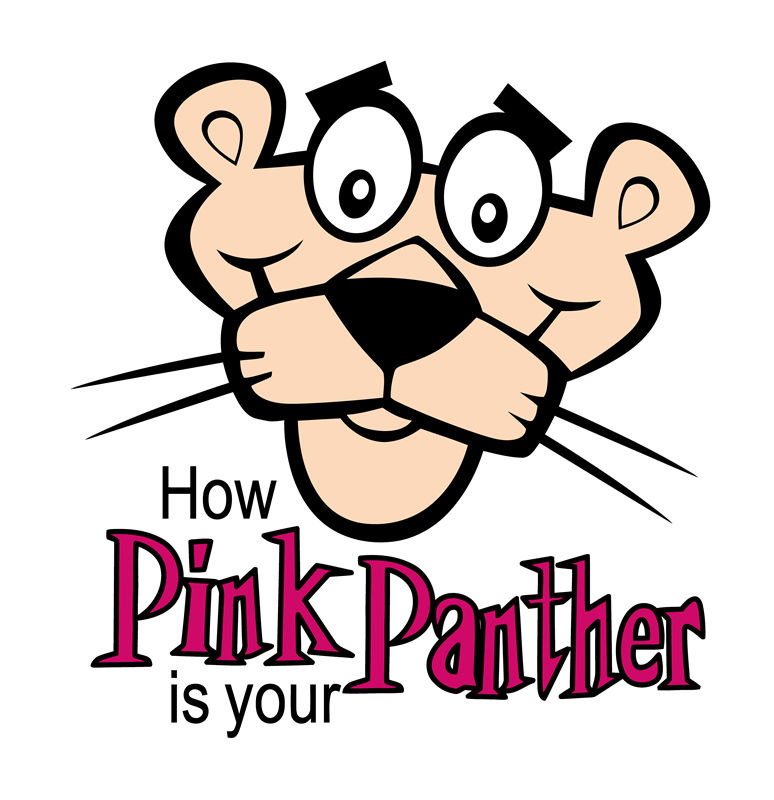 创意卡通粉红豹裁片印花服装,展现个性时尚