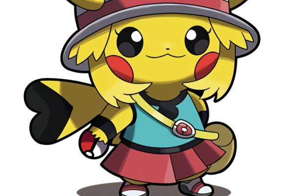 皮卡丘裁片印花服装：时尚与动漫的完美结合