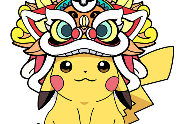 创意皮卡丘裁片印花服装 个性化卡通动漫服饰设计