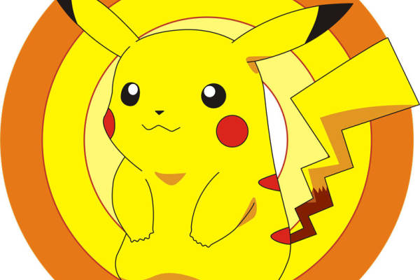 可爱皮卡丘裁片印花服装 创意时尚服装印花设计